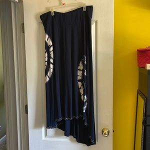 roz&Ali Hi-Lo Tie Dye Skirt 2X